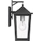 Quoizel Stoneleigh Outdoor Wall 1 Light Mottled Black STNL8407MB - alternate 2